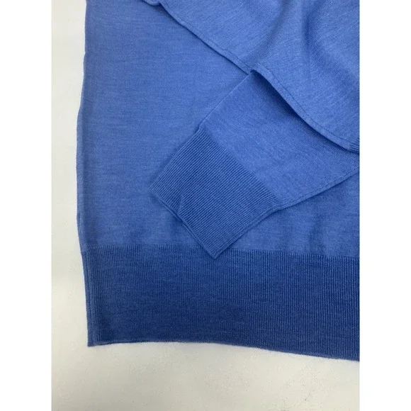 NWT Peter Millar Excursionist Flex Crewneck‎ Sweater MRNA Marina Blue SMALL $298